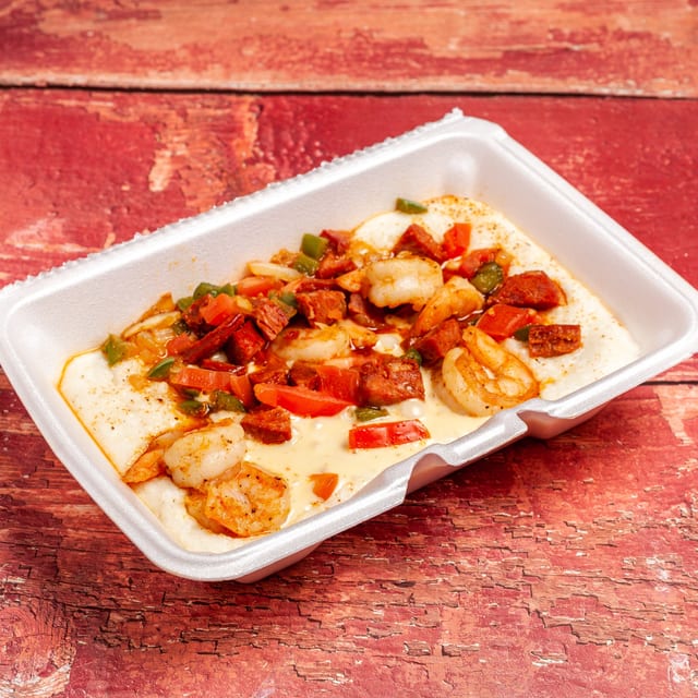 Cajun Shrimp & Grits.