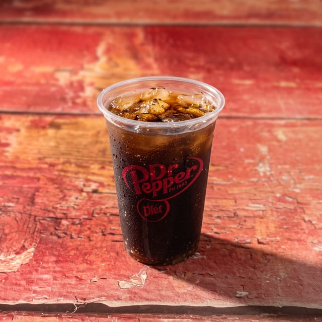 Diet Dr Pepper.